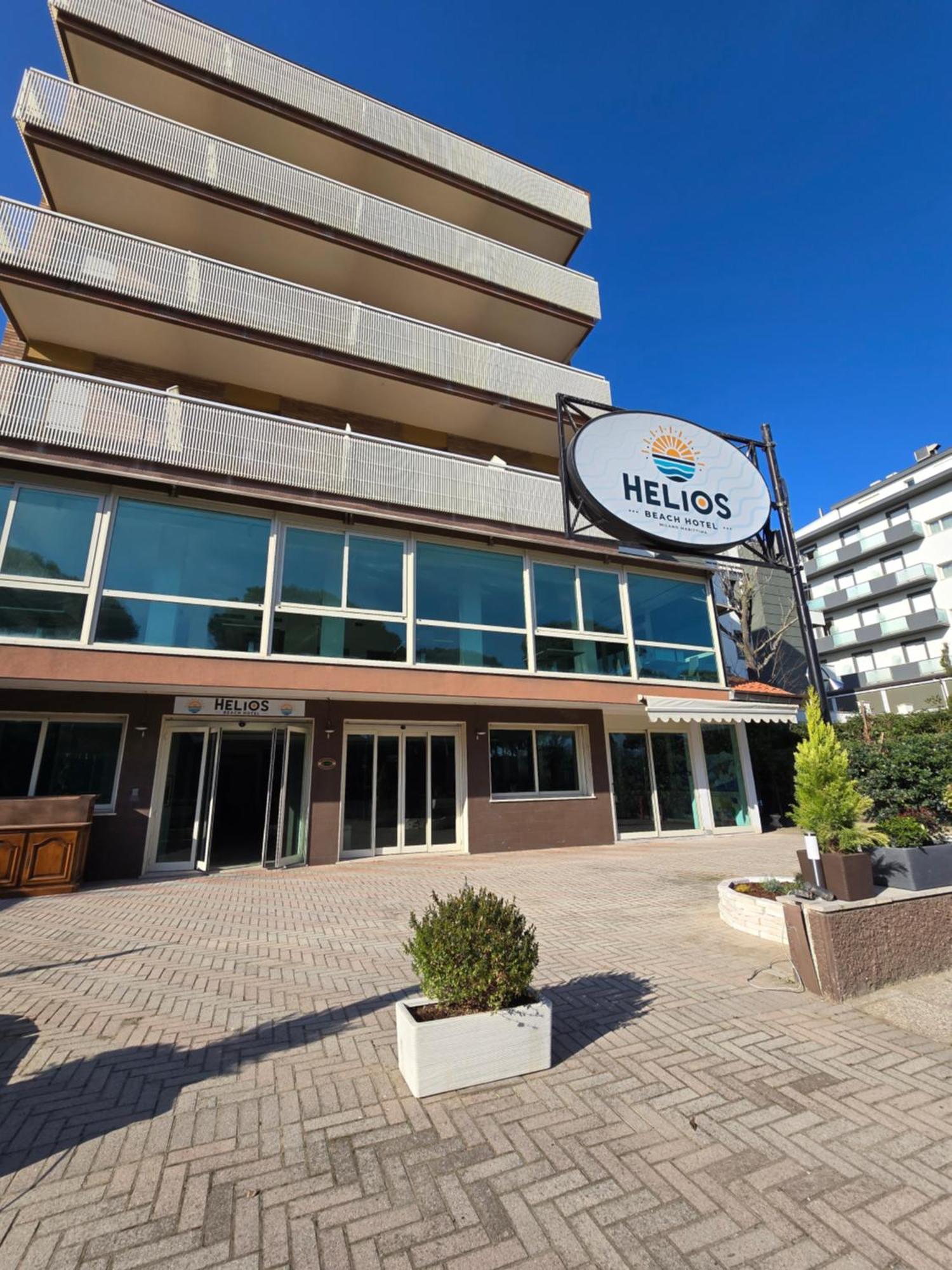 Hotel Helios Beach Milano Marittima Dış mekan fotoğraf