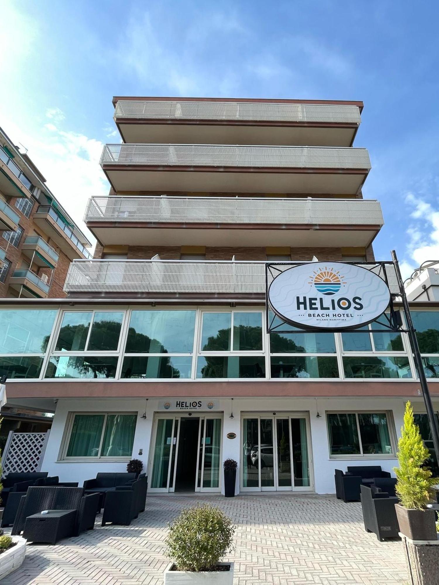Hotel Helios Beach Milano Marittima Dış mekan fotoğraf