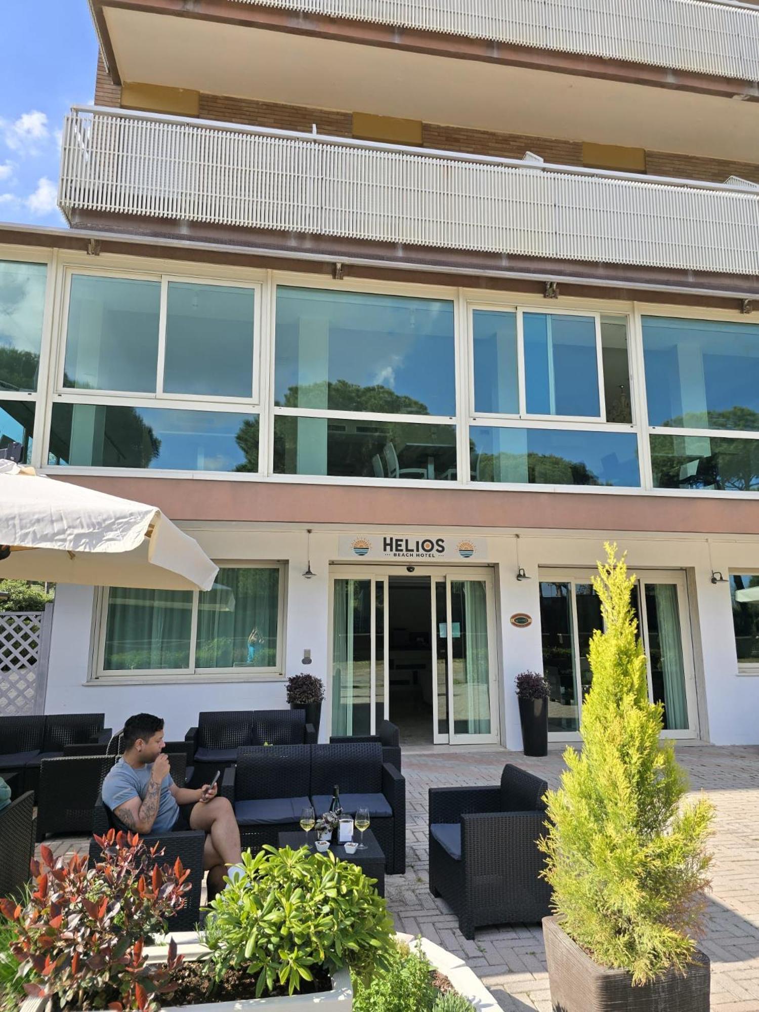 Hotel Helios Beach Milano Marittima Dış mekan fotoğraf
