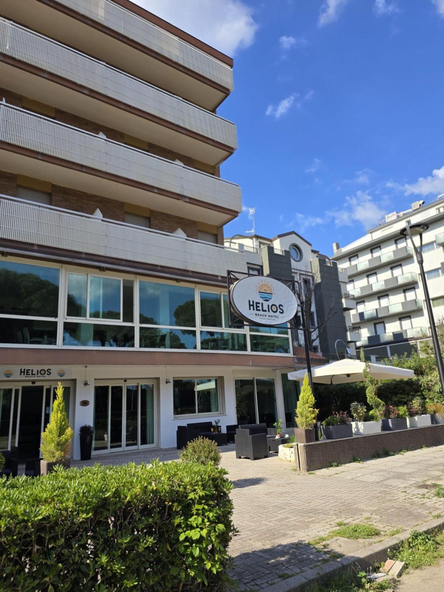 Hotel Helios Beach Milano Marittima Dış mekan fotoğraf